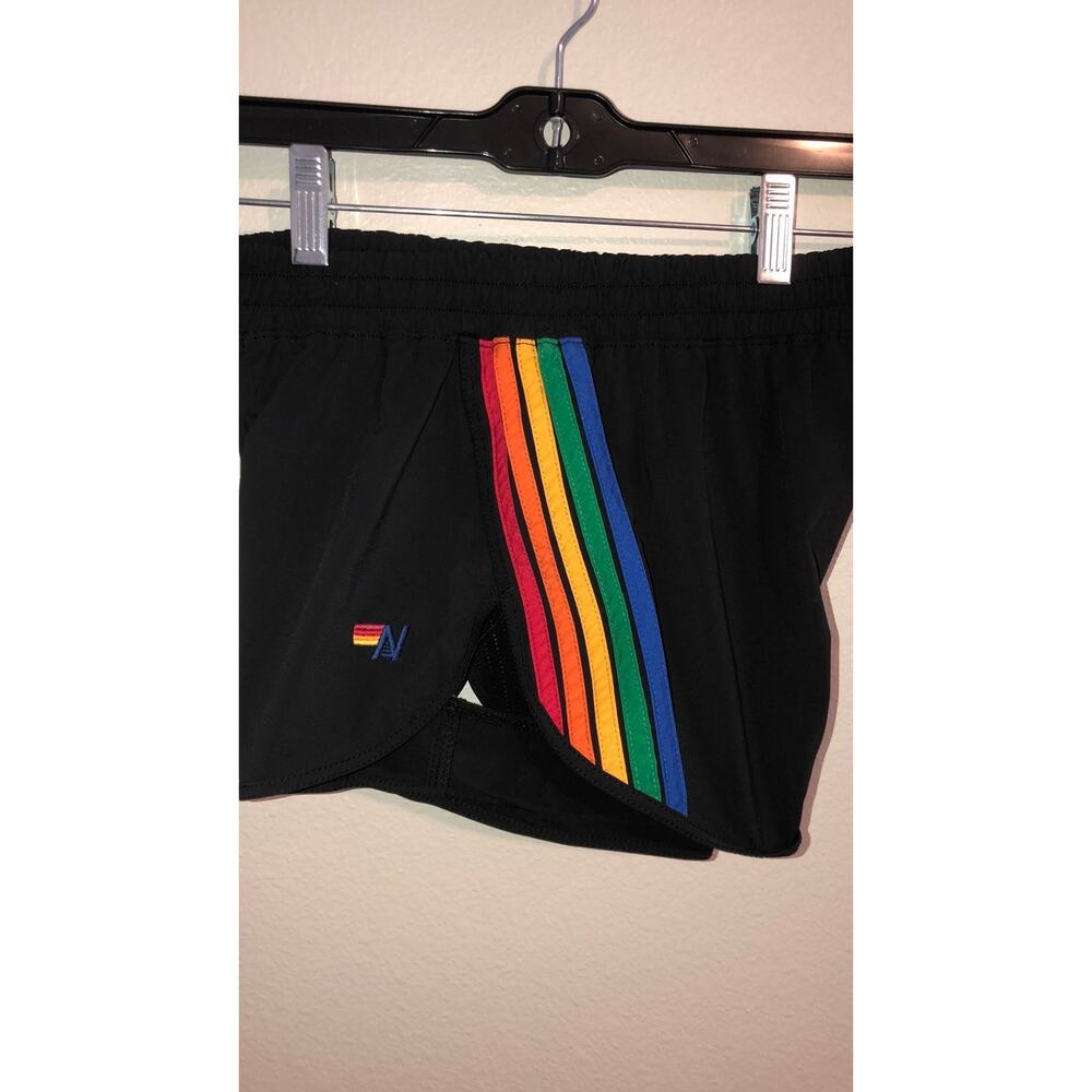Aviator Nation 5 stripe flex jogger shorts XS ($169 new) - Picture 5 of 6